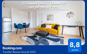 L'Elegante Oasis - Grand T2 Aux Portes De Paris